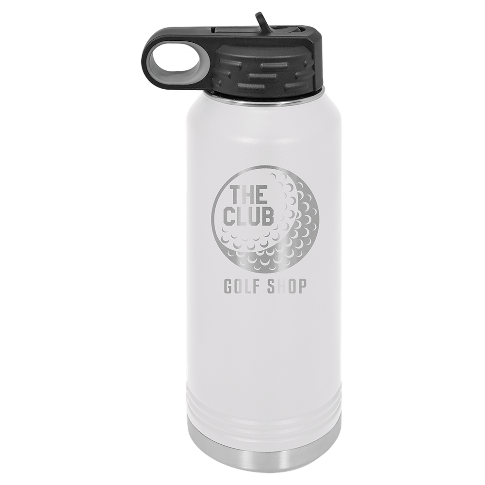 Personalized Custom Engraved Powder Coated Water Bottles 32 oz. - Print Pony™