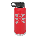 Personalized Custom Engraved Powder Coated Water Bottles 32 oz. - Print Pony™