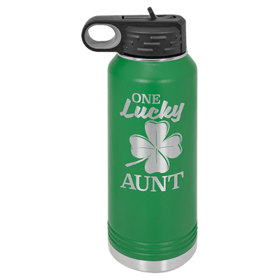 Personalized Custom Engraved Powder Coated Water Bottles 32 oz. - Print Pony™