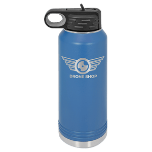 Personalized Custom Engraved Powder Coated Water Bottles 32 oz. - Print Pony™