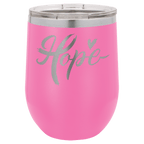 Personalized Custom Laser Engraved 12 oz. Wine Tumblers - Print Pony™