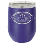 Personalized Custom Laser Engraved 12 oz. Wine Tumblers - Print Pony™