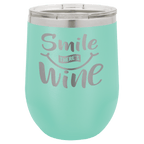 Personalized Custom Laser Engraved 12 oz. Wine Tumblers - Print Pony™