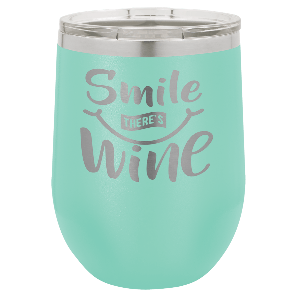 Personalized Custom Laser Engraved 12 oz. Wine Tumblers - Print Pony™