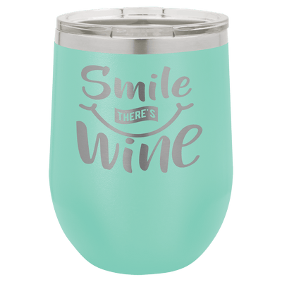 Personalized Custom Laser Engraved 12 oz. Wine Tumblers - Print Pony™