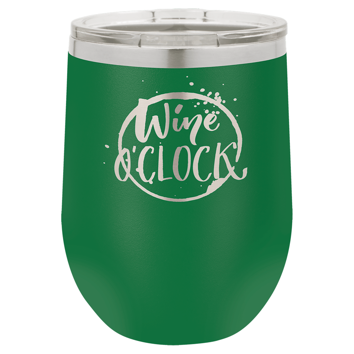 Personalized Custom Laser Engraved 12 oz. Wine Tumblers - Print Pony™