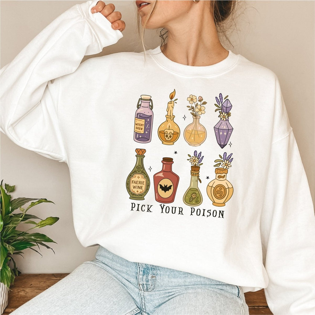 Pick Your Poison Halloween DTF Transfer - PrintPony