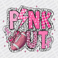 Pink Out Pattern DTF transfer - PrintPony