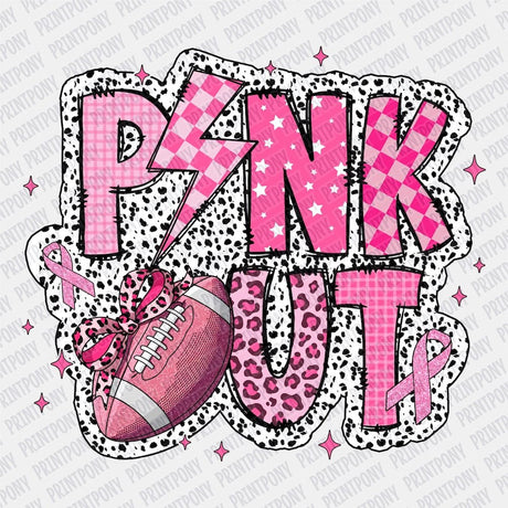 Pink Out Pattern DTF transfer - Print Pony™