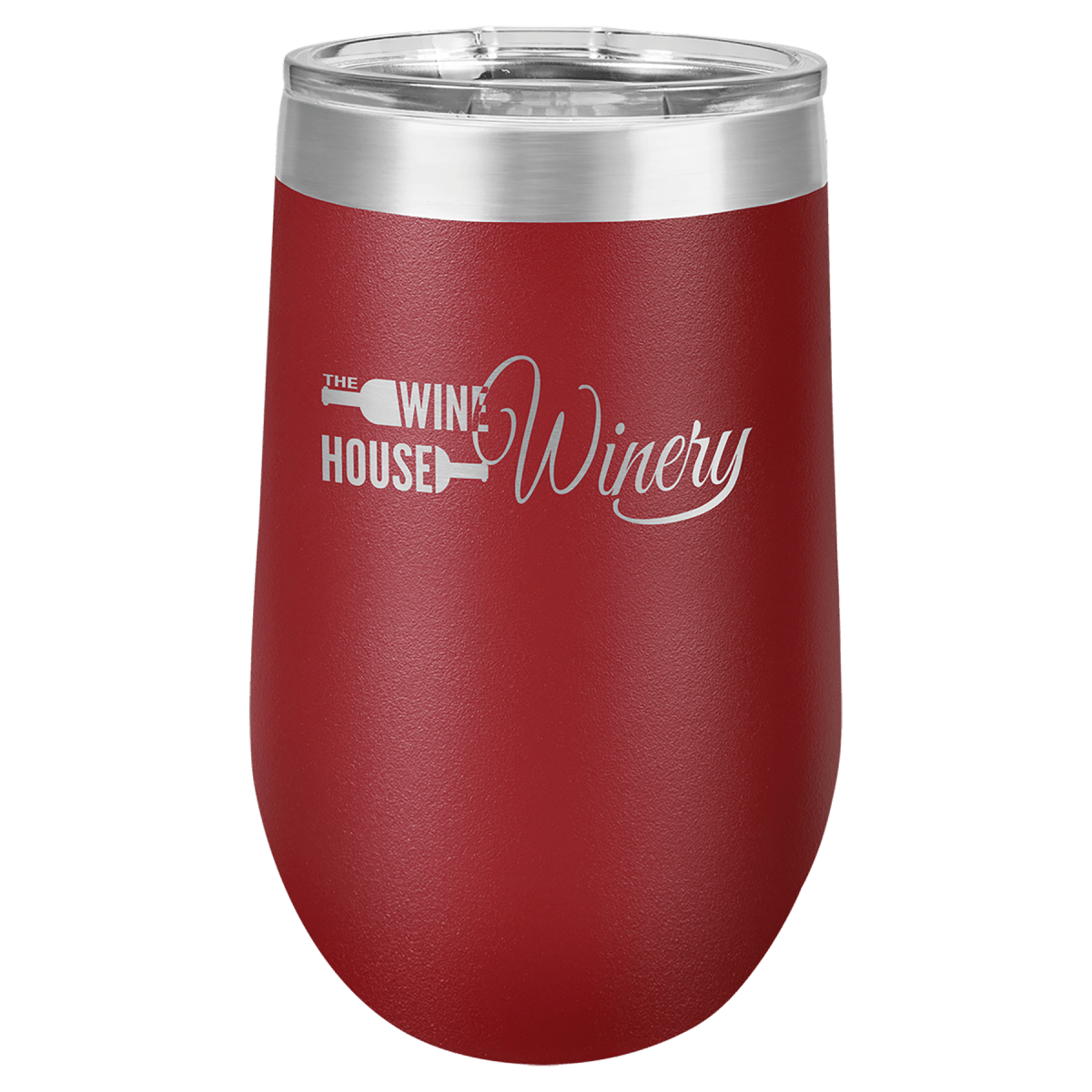 Polar Camel 16 oz. Custom Laser Engraved Wine Tumblers - Print Pony™