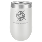 Polar Camel 16 oz. Custom Laser Engraved Wine Tumblers - Print Pony™