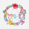 Pre - K Bracelet Design DTF transfer - PrintPony