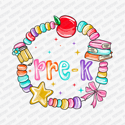 Pre - K Bracelet Design DTF transfer - PrintPony™
