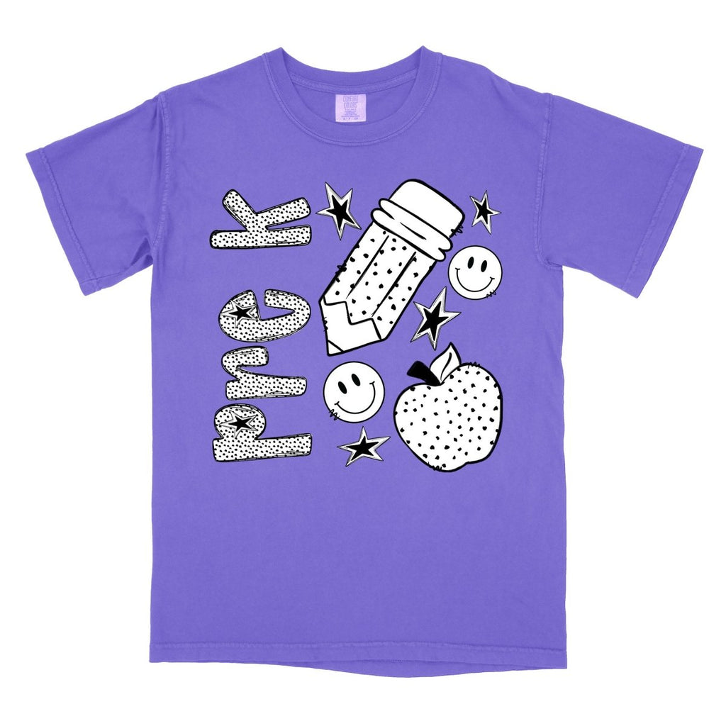 Pre - K Dotted DTF transfer - PrintPony