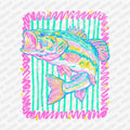 Preppy Bass (Distressed) DTF Transfer - PrintPony