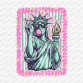 Preppy Statue of Liberty Patriotic DTF transfer - PrintPony