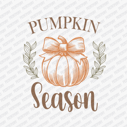 Pumpkin Season Coquette - DTF Transfer - PrintPony™