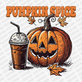 Pumpkin Spice DTF Transfer