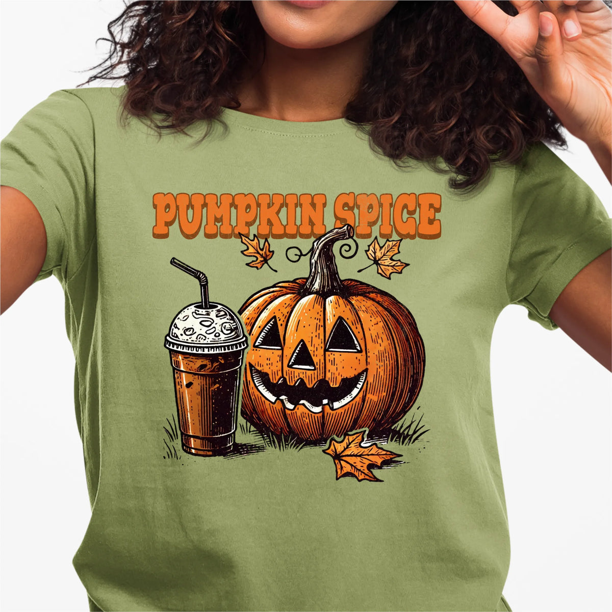 Pumpkin Spice DTF Transfer
