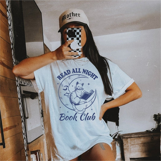 Read All Night Book Club - DTF Transfer - PrintPony®