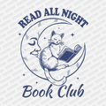 Read All Night Book Club - DTF Transfer - PrintPony®