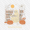 Read in Peace Ghost Halloween DTF Transfer - PrintPony