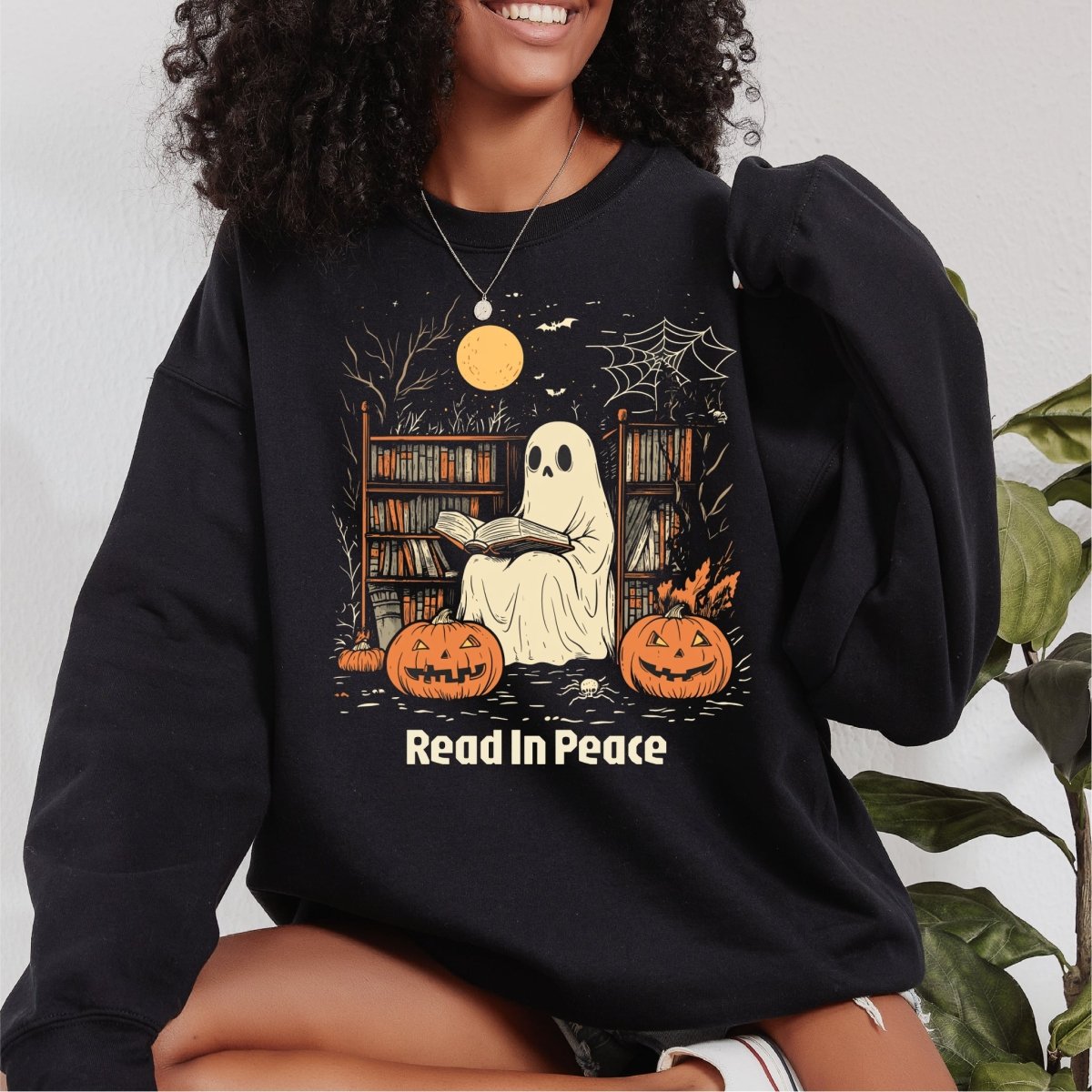 Read in Peace Ghost Halloween DTF Transfer - PrintPony