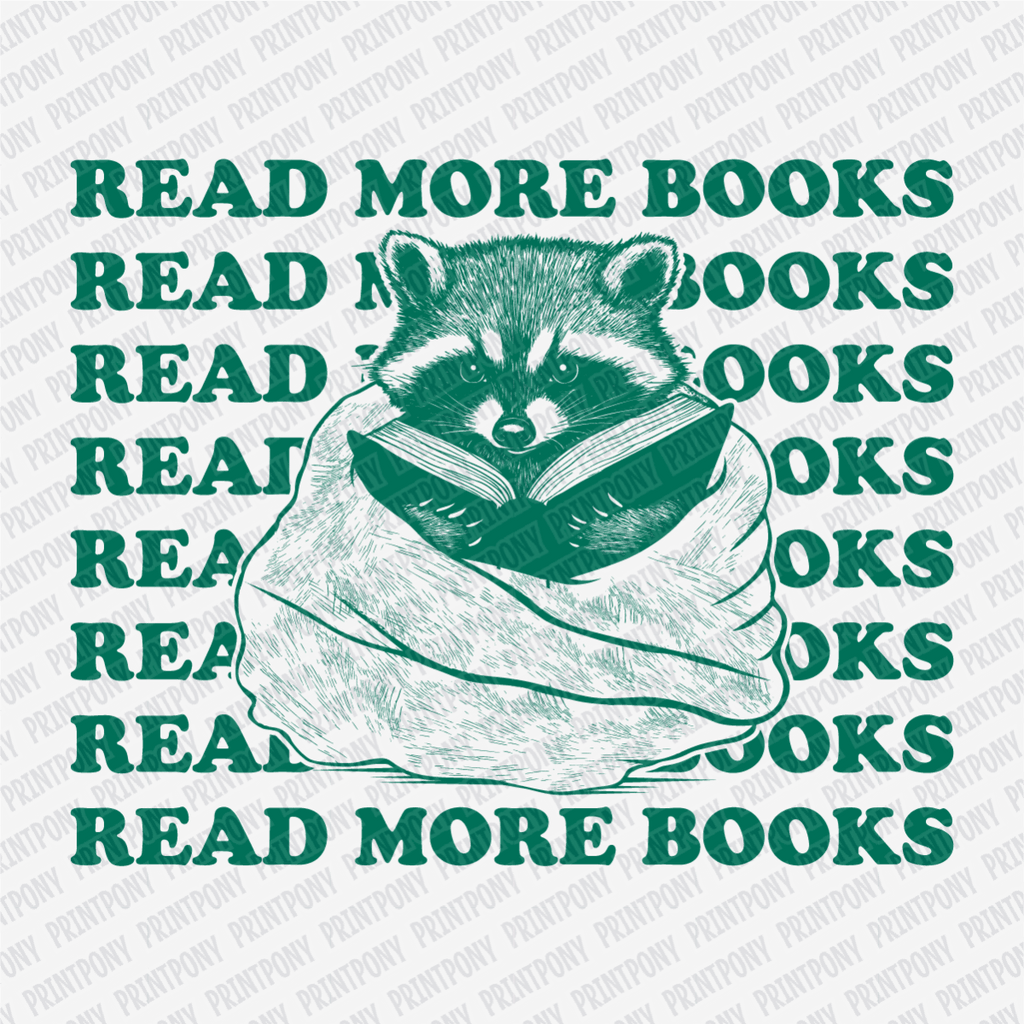 Read More Books - DTF Transfer - PrintPony®