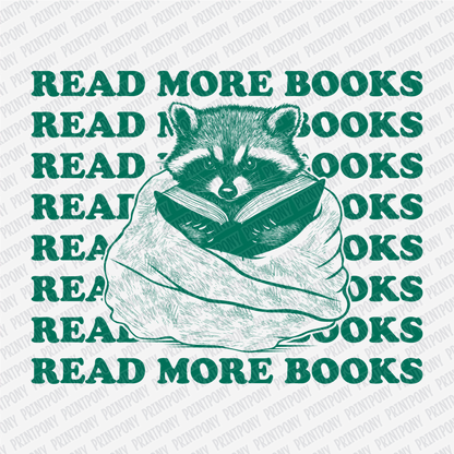 Read More Books - DTF Transfer - PrintPony®