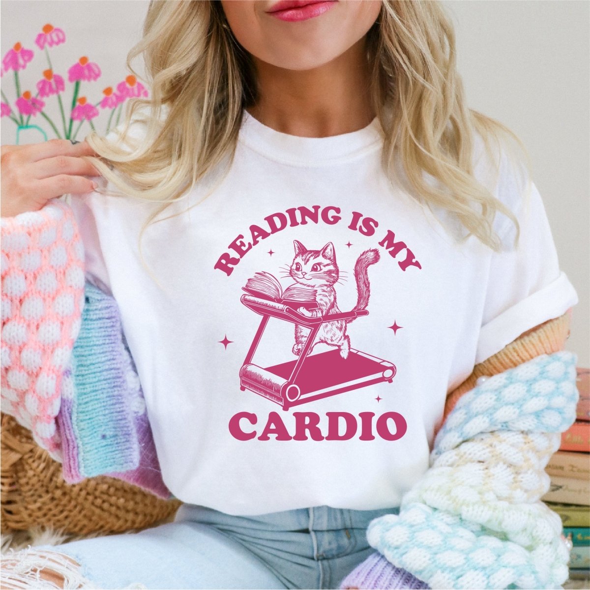 Reading Is My Cardio - DTF Transfer - PrintPony®