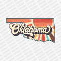 Retro Oklahoma State DTF Transfer - Ready to Press - PrintPony®