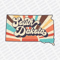 Retro South Dakota State DTF Transfer - Ready to Press - PrintPony®