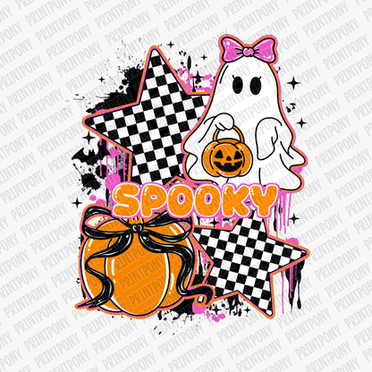 Retro Spooky Halloween DTF Transfer - PrintPony™