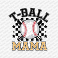 Retro T - Ball Mama DTF Transfer - PrintPony