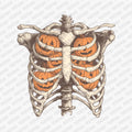 Ribcage full of Pumpkins -  DTF Transfer