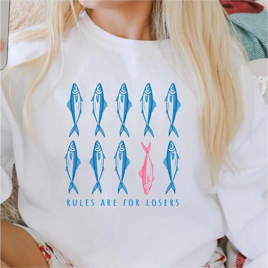 Rules are for Losers Sardines - DTF transfer - PrintPony