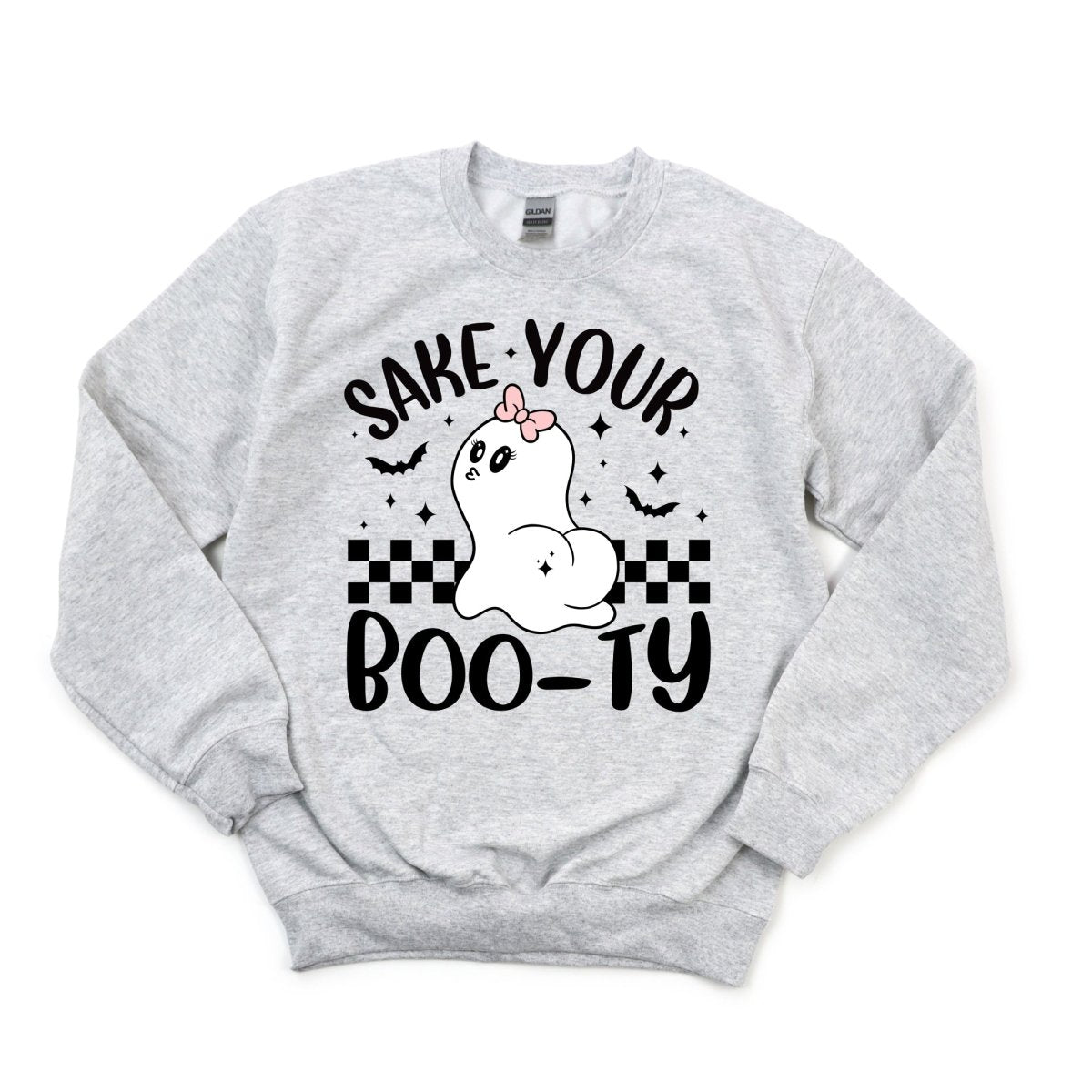 Sake Your Boo - ty Ghost Halloween DTF Transfer - PrintPony