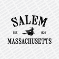 Salem Massachusetts EST. 1626 DTF transfer - PrintPony