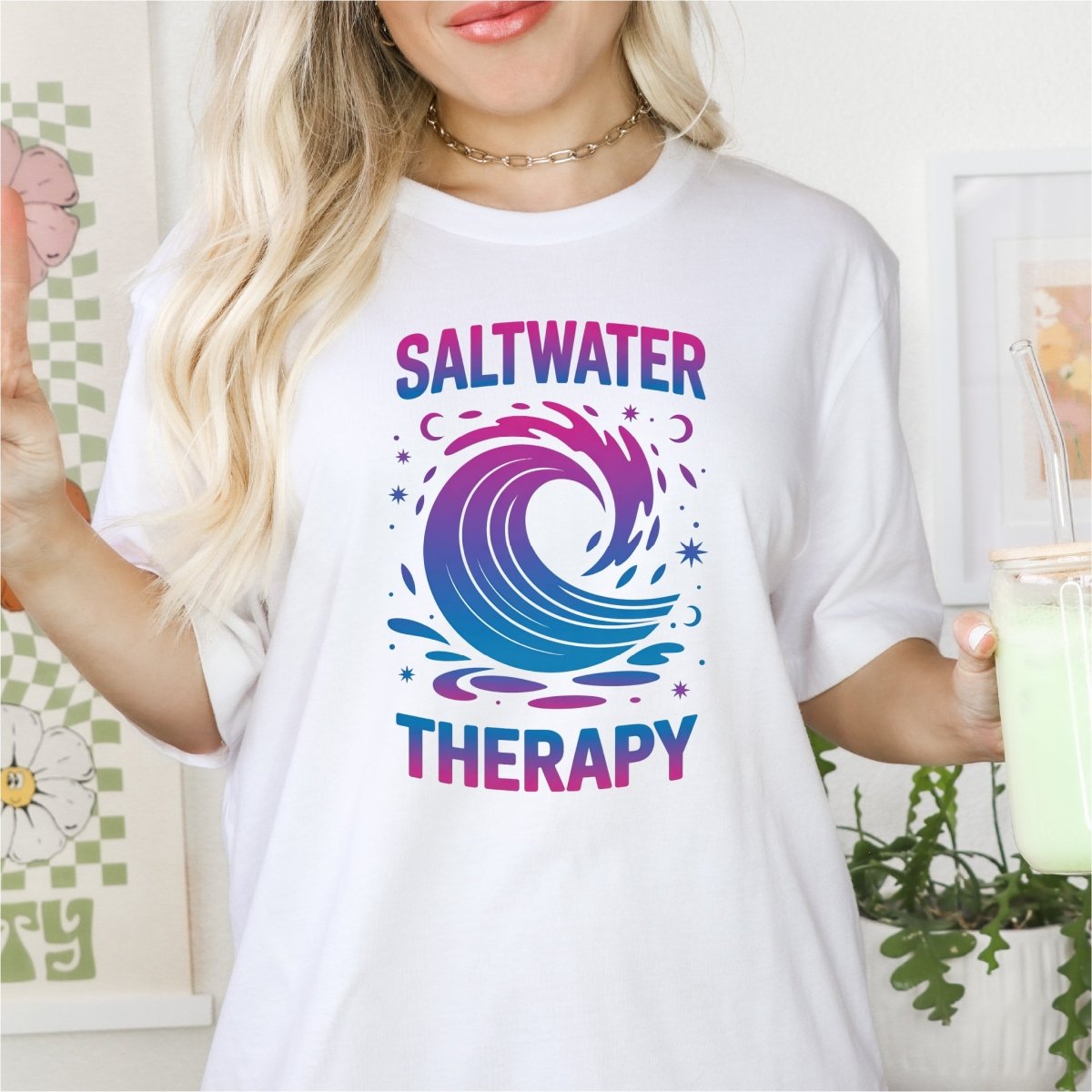 Salt Water Therapy - DTF transfer - PrintPony