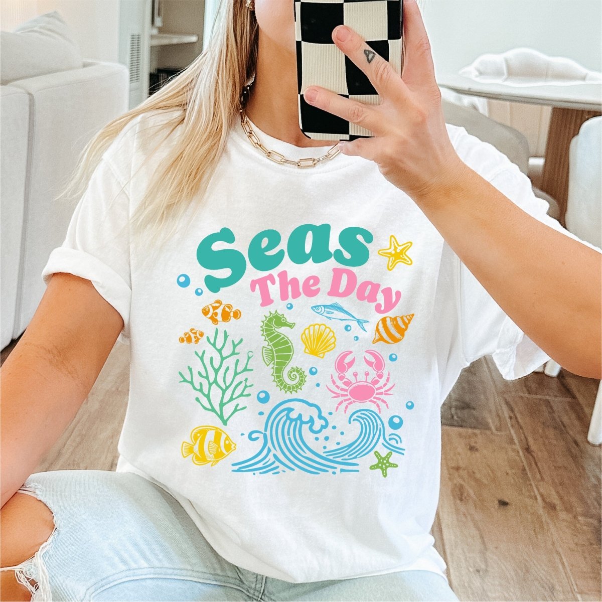 Seas the Day - DTF transfer - PrintPony