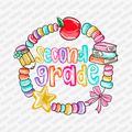 Second Grade Bracelet Design DTF transfer - PrintPony