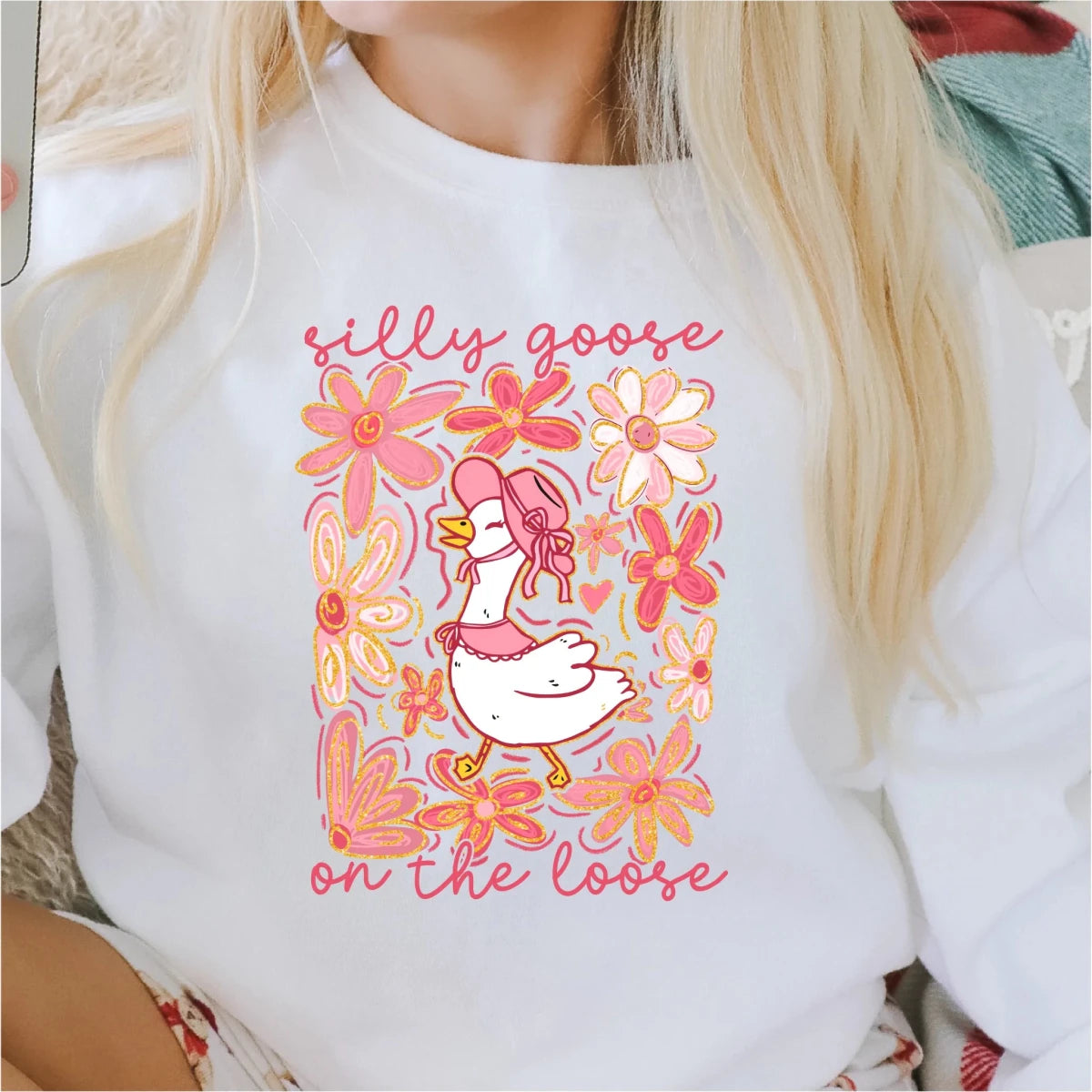 Silly Goose on the Loose DTF Transfer - PrintPony