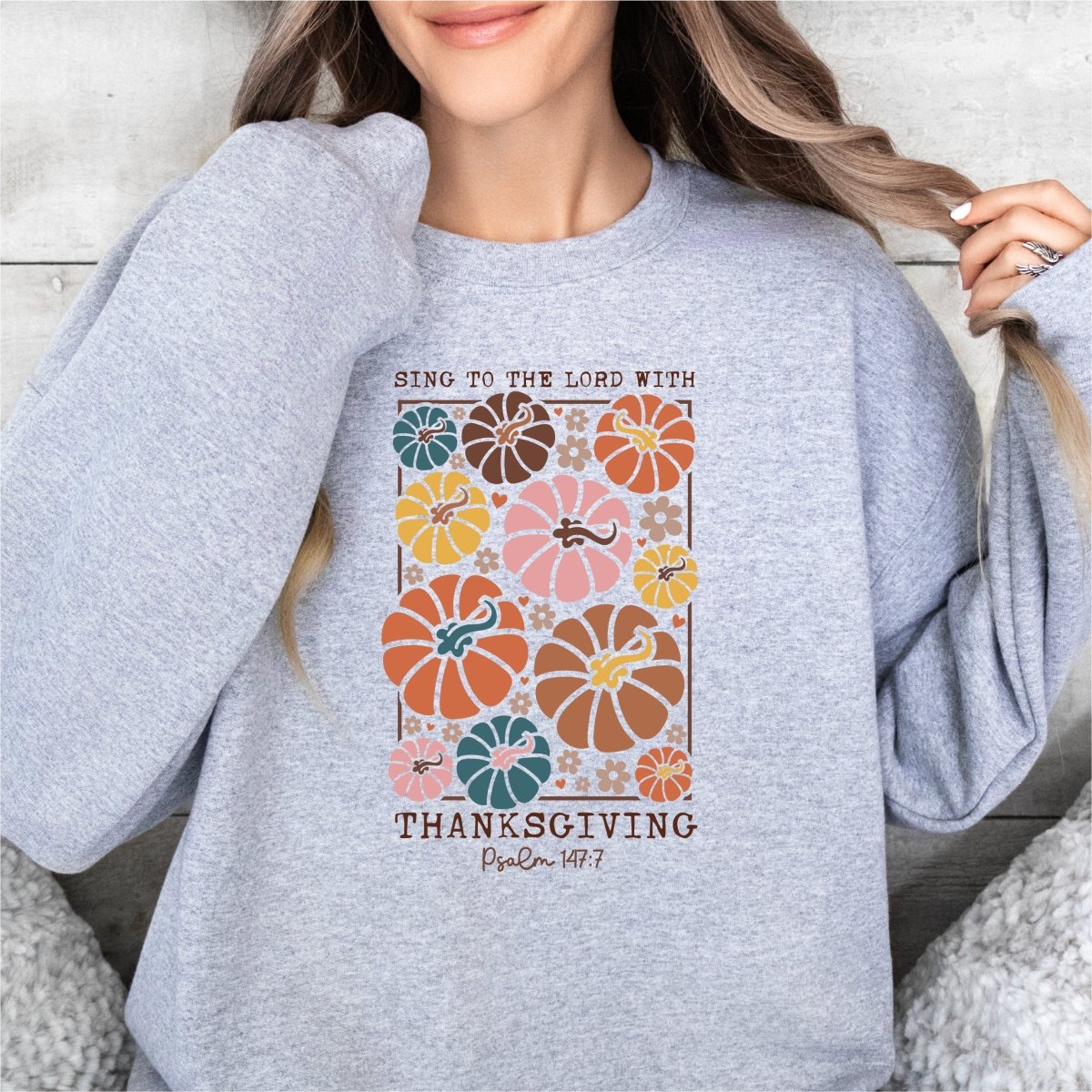 Sing to the Lord with Thanksgiving - DTF Transfer - PrintPony™