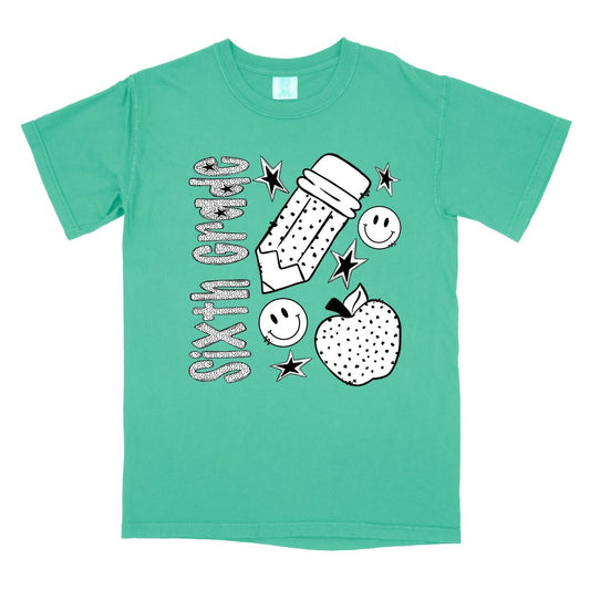 Sixth Grade Dotted DTF transfer - PrintPony™