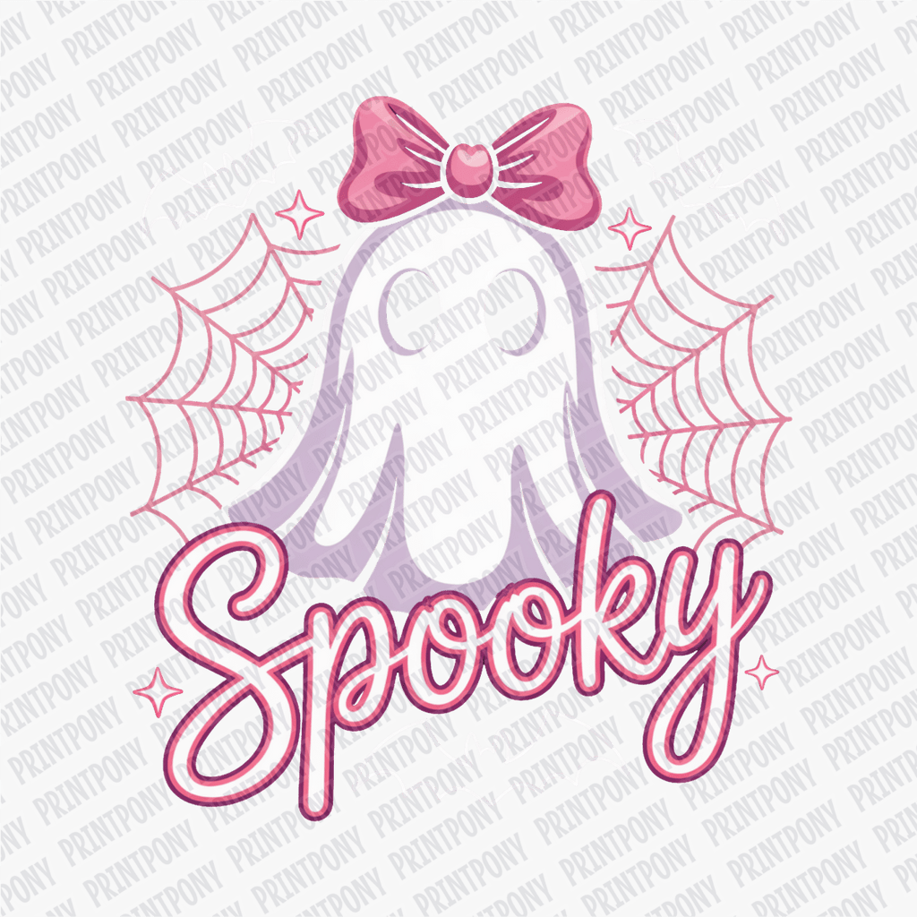 Spooky Neon Ghost with Web DTF Transfer - PrintPony