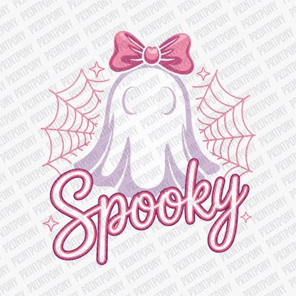 Spooky Neon Ghost with Web DTF Transfer - PrintPony™