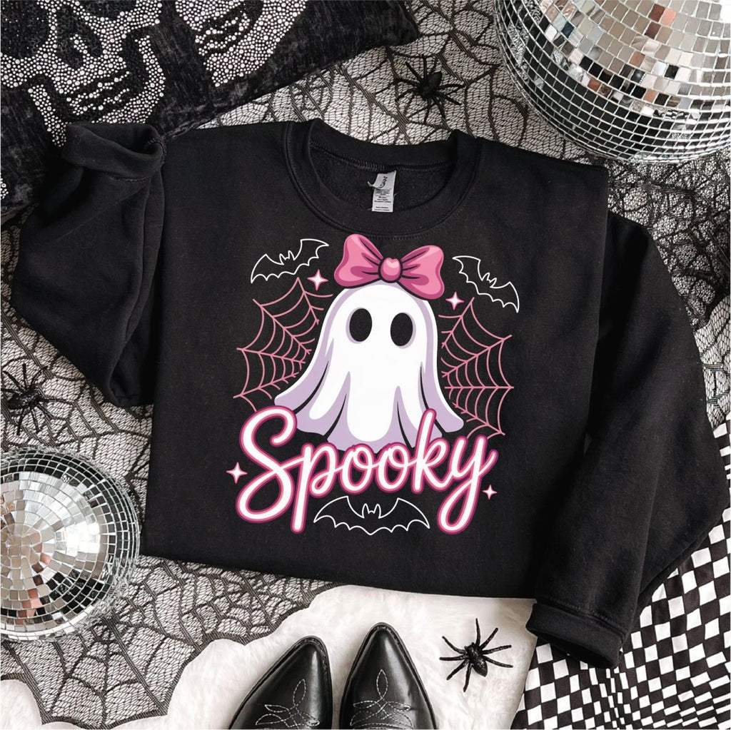 Spooky Neon Ghost with Web DTF Transfer - PrintPony