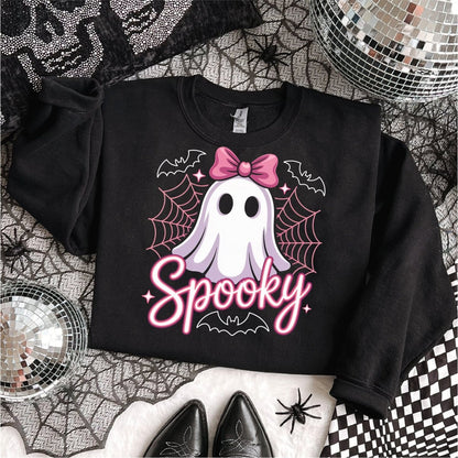 Spooky Neon Ghost with Web DTF Transfer - PrintPony™