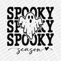 Spooky Season Ghost DTF transfer - PrintPony