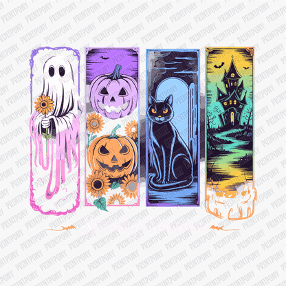 Spooky Season Neon Brushstroke DTF Transfer - PrintPony™